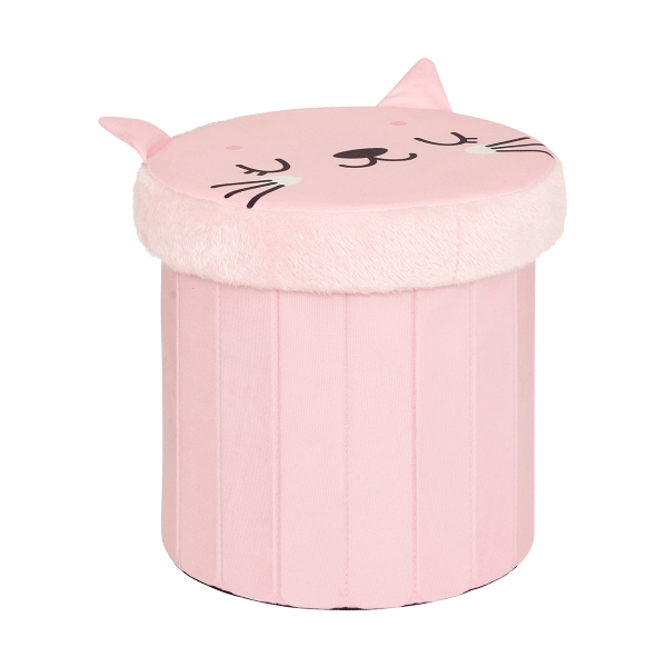 Παιδικό Σκαμπό Με Αποθηκευτικό Χώρο (Φ30x36) A-S Folding Cat 203890C