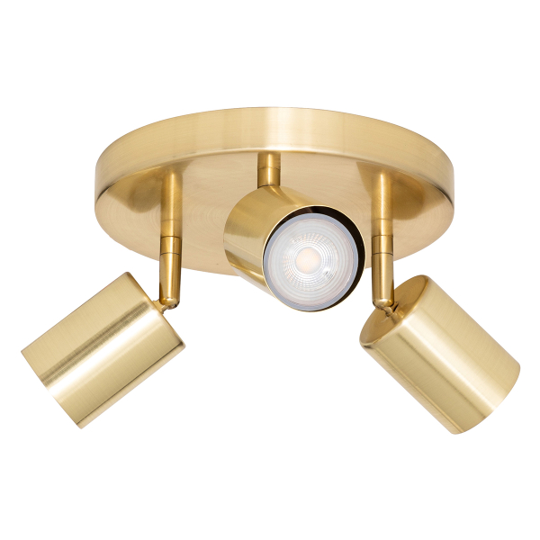 Σποτ Τρίφωτο A-S Vico Gold 205980B