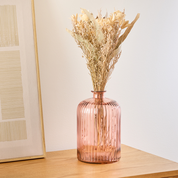 Διακοσμητικό Βάζο (Φ15x23) A-S Luz Pink 206592C