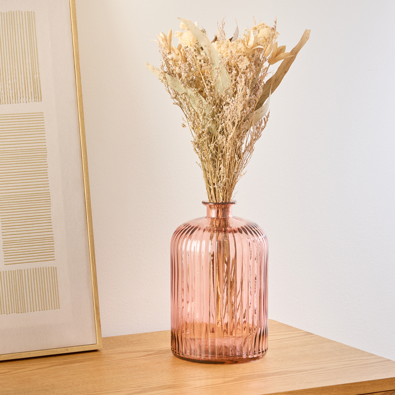 Διακοσμητικό Βάζο (Φ15x23) A-S Luz Pink 206592C