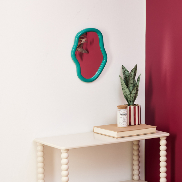 Διακοσμητικός Καθρέφτης Τοίχου (25x33) A-S Reza Green 210436A