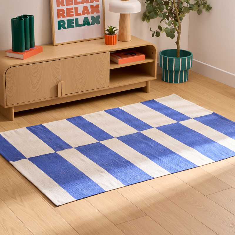 Χαλί All Season (120x170) A-S Flow Bleu 212571B