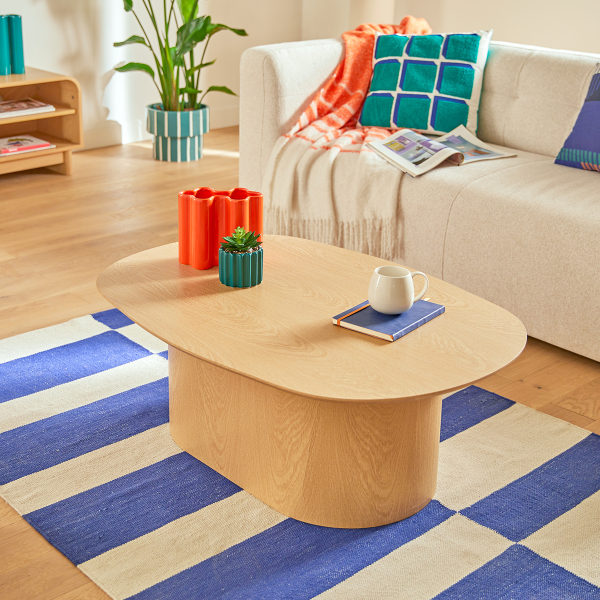 Τραπέζι Σαλονιού (100x70x36.4) A-S Lee 213016