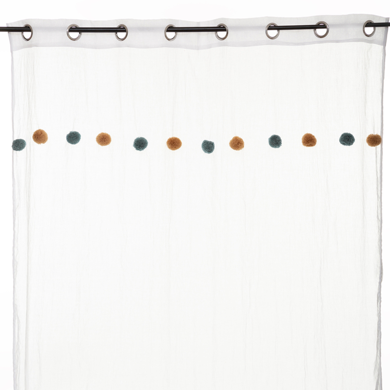 Παιδική Κουρτίνα (140x240) Με Τρουκς A-S Pompoms 174336B