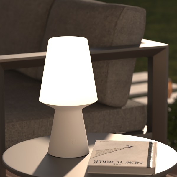 Επιτραπέζιο Φωτιστικό Επαναφορτιζόμενο LED (Φ17x32.5) A-S Wiza 190608