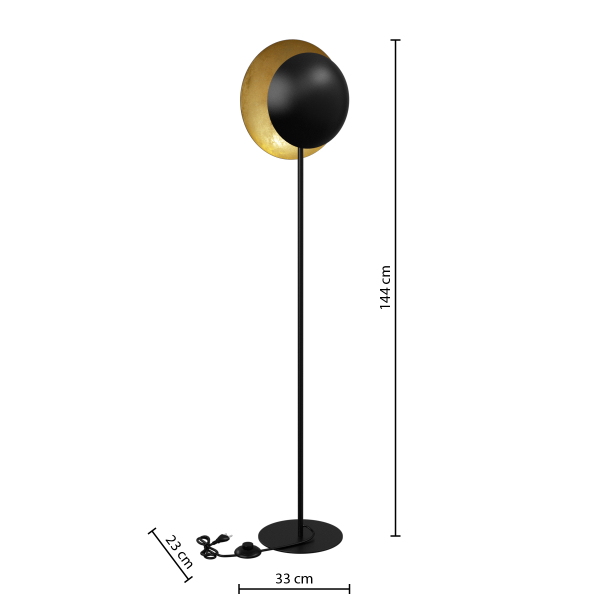 Φωτιστικό Δαπέδου 144εκ. A-S Estee 195318