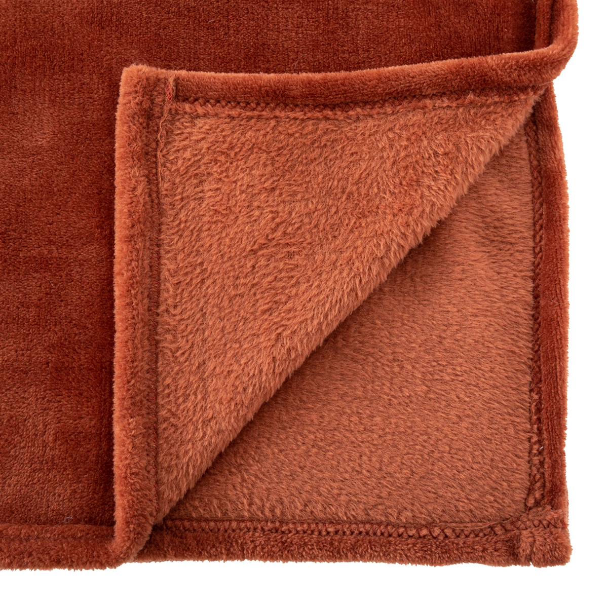 Κουβέρτα Καναπέ Fleece (130X180) A-S Flannel Terracotta 156047I Home Λευκά Είδη Σαλονιού Κουβέρτες Spitishop