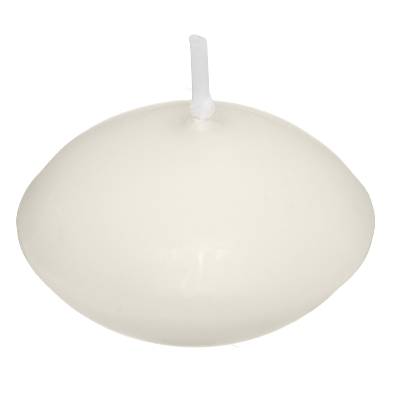 Κεριά Ρεσώ Επιπλέοντα (Σετ 6τμχ) A-S Many White 196079