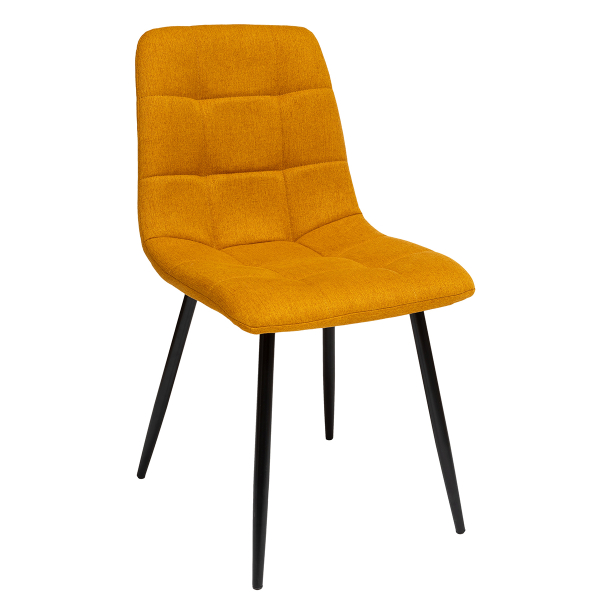 Καρέκλα Τραπεζαρίας (44x55x83.5) A-S Sirac Ocre 184905D