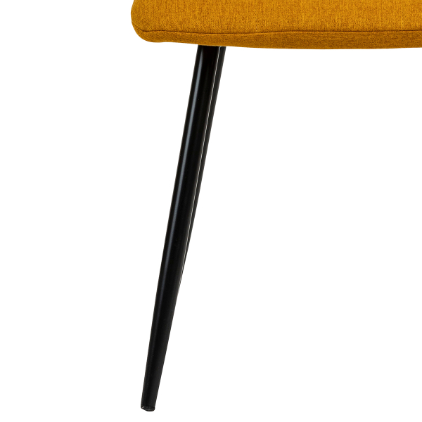 Καρέκλα Τραπεζαρίας (44x55x83.5) A-S Sirac Ocre 184905D