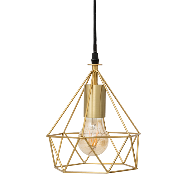 Φωτιστικό Οροφής Μονόφωτο A-S Ida Gold 157859B