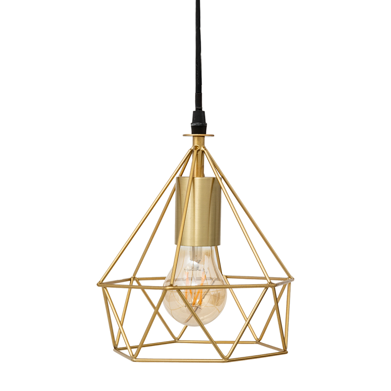 Φωτιστικό Οροφής Μονόφωτο A-S Ida Gold 157859B