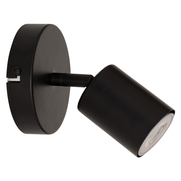 Σποτ Μονόφωτο A-S Vico Black 205930A