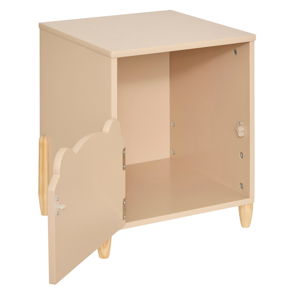 Παιδικό Κομοδίνο Με Ντουλάπι (35.5x33x40) A-S Sweet Bear Beige 205877