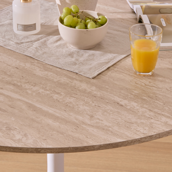 Τραπέζι Κουζίνας (Φ102x76) A-S Elias 184932B