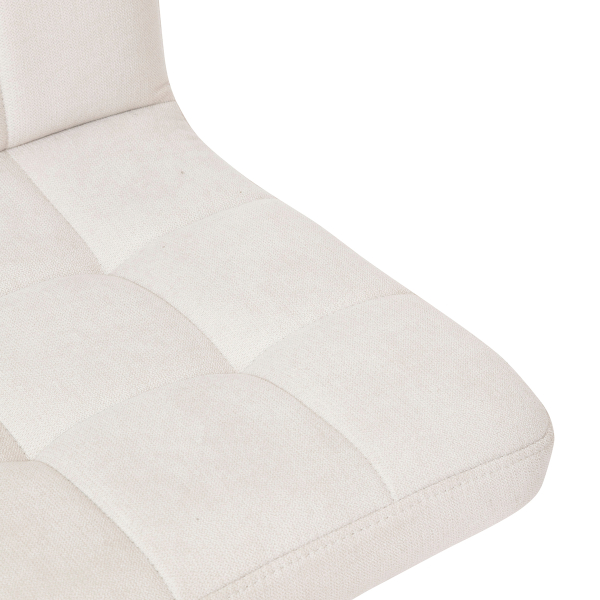 Σκαμπό Μπαρ Με Πλάτη (45x52x104) A-S Delek Beige 207339A