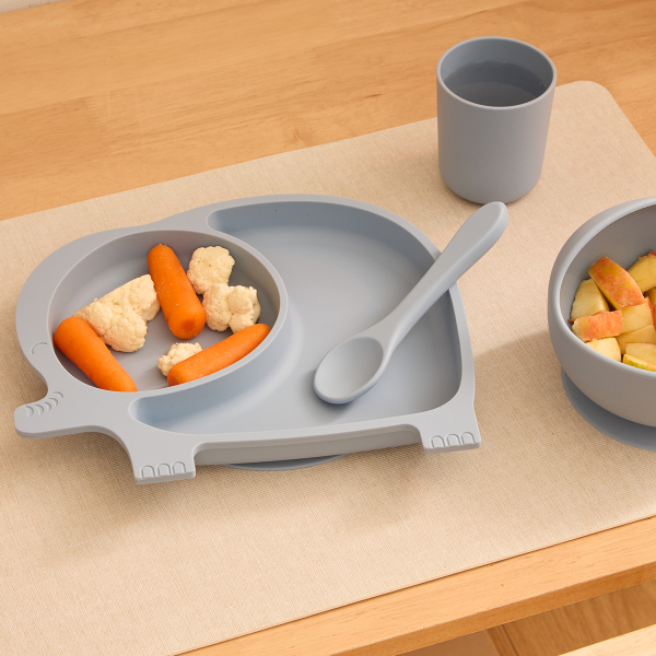 Παιδικό Σετ Φαγητού 4τμχ A-S Yum Blue 174347D