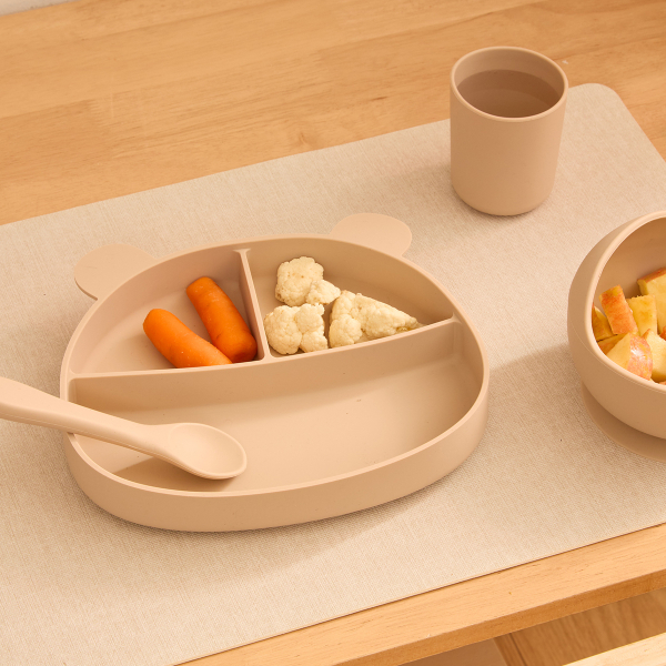 Παιδικό Σετ Φαγητού 4τμχ A-S Yum Ochre 174347E