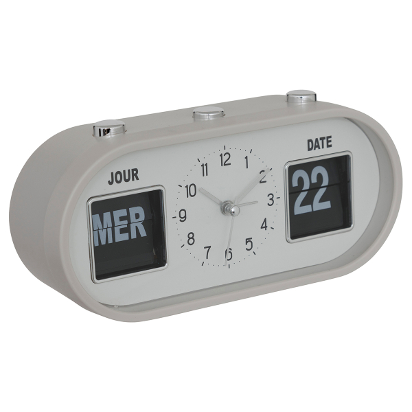 Ρολόι Επιτραπέζιο (20x6x9.5) - Ξυπνητήρι A-S Edouard 210415