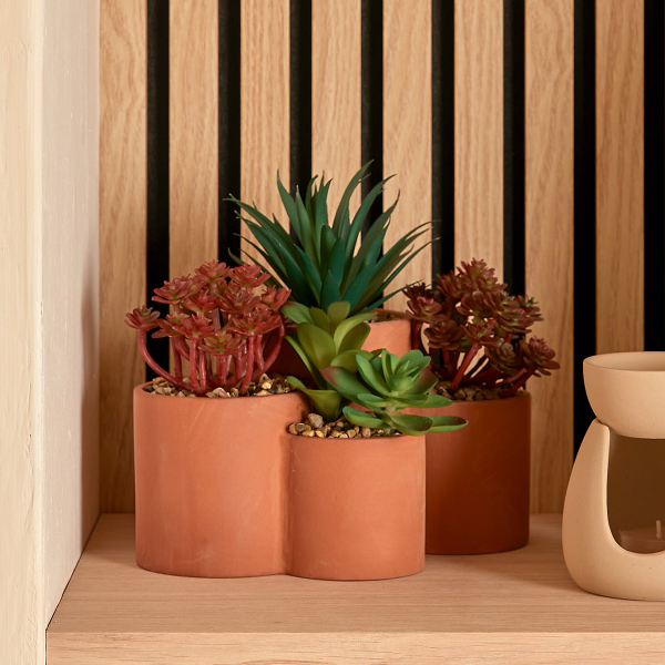 Τεχνητό Φυτό Σε Γλάστρα (22x16x20.4) A-S Wonj 210147