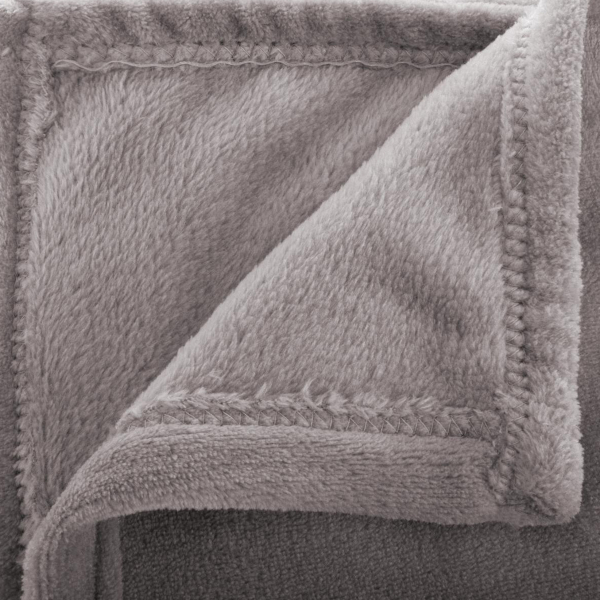 Κουβέρτα Fleece Ημίδιπλη (180x230) A-S Flannel Grey 156048B
