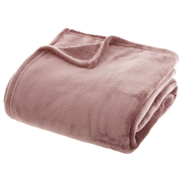 Κουβέρτα Fleece Ημίδιπλη (180x230) A-S Flannel Pink 156048P