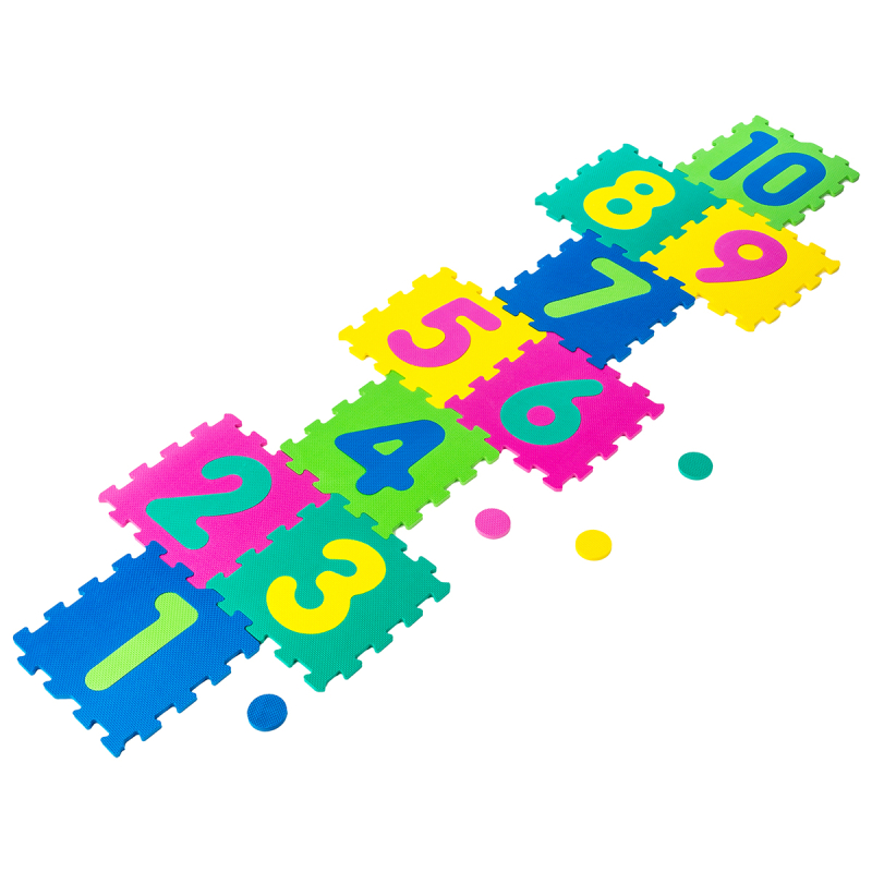 Αφρώδες Παζλ Δαπέδου (Σετ 10τμχ) A-S Hopscotch 934740468