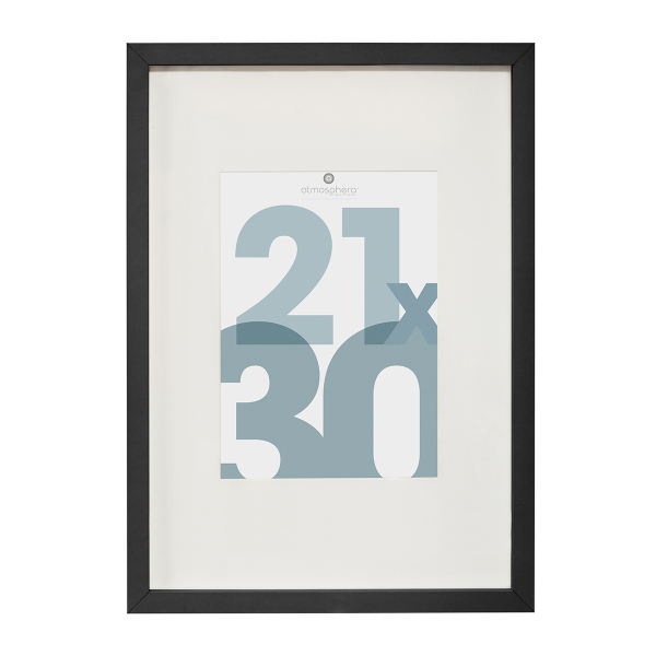 Κορνίζα (21x30) A-S Manu Black 162354A