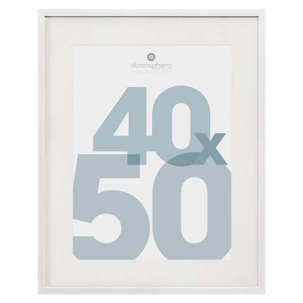 Κορνίζα (40x50) A-S Manu White 162356B