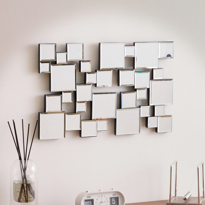 Διακοσμητικός Καθρέφτης Τοίχου (38x60) A-S Jandira 210428