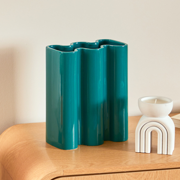 Διακοσμητικό Βάζο (20.5x10.4x25.3) A-S Flow 210189