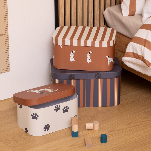 Κουτιά Αποθήκευσης (Σετ 3τμχ) A-S Scott 211013