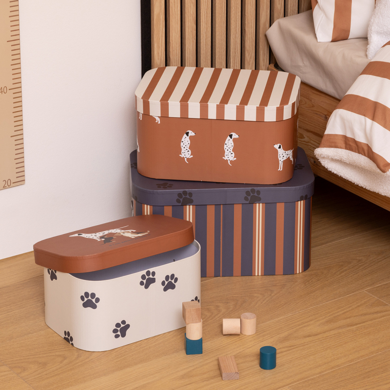 Κουτιά Αποθήκευσης (Σετ 3τμχ) A-S Scott 211013