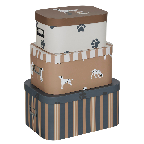 Κουτιά Αποθήκευσης (Σετ 3τμχ) A-S Scott 211013