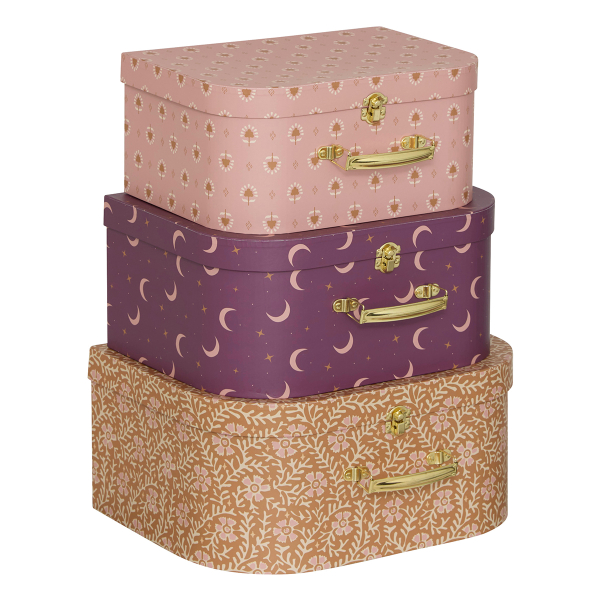 Βαλίτσες Αποθήκευσης (Σετ 3τμχ) A-S Bella 211029