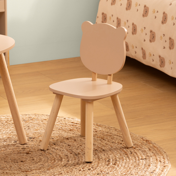 Παιδική Καρέκλα (26x26x49) A-S Sweet Bear Beige 174315C