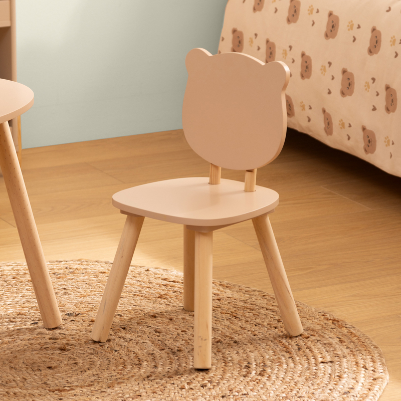 Παιδική Καρέκλα (26x26x49) A-S Sweet Bear Beige 174315C