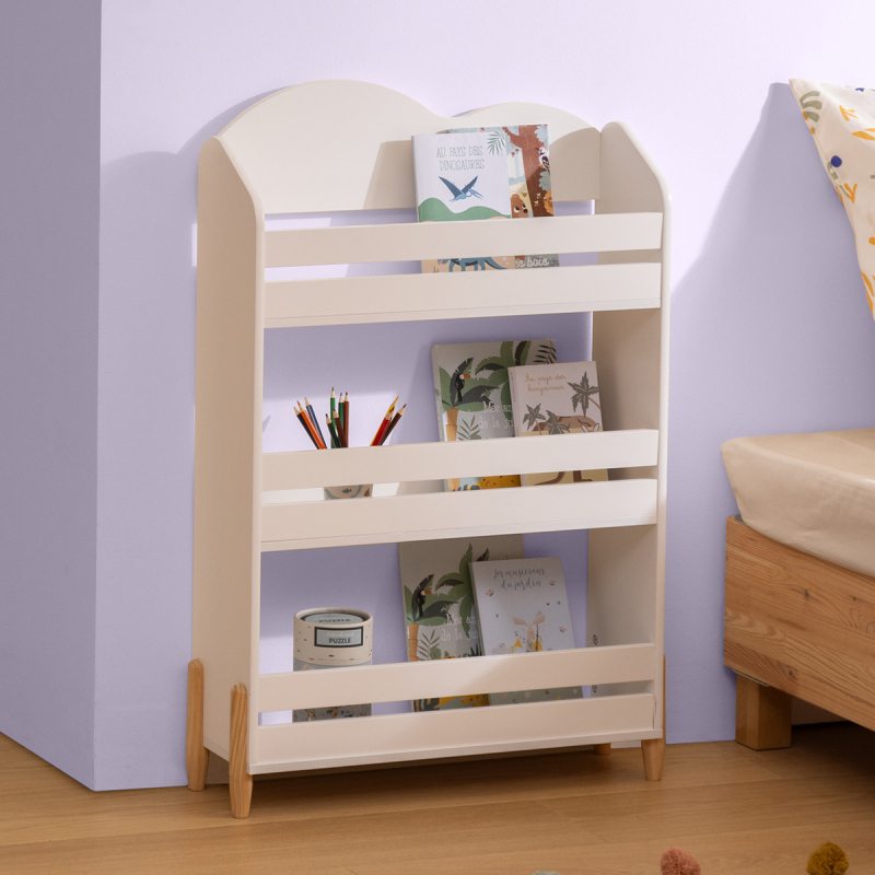 Παιδική Βιβλιοθήκη (61.5x18.5x100) A-S Sweet Cloud 205879B