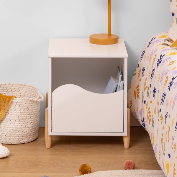 Παιδικό Κομοδίνο Με Ντουλάπι (35.5x33x40) A-S Douceur White 205877B