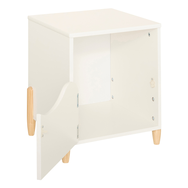 Παιδικό Κομοδίνο Με Ντουλάπι (35.5x33x40) A-S Douceur White 205877B