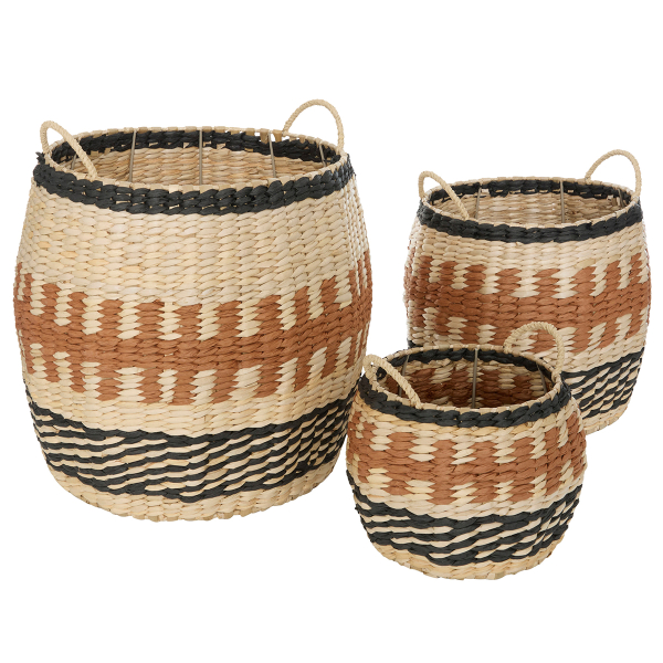 Καλάθια Αποθήκευσης (Σετ 3τμχ) A-S Wonj 211500