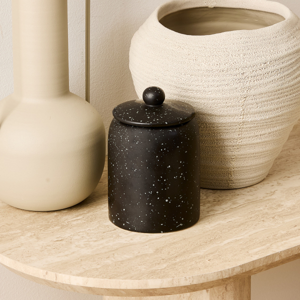 Διακοσμητικό Βάζο Με Καπάκι (Φ10x15) A-S Wonja 211503