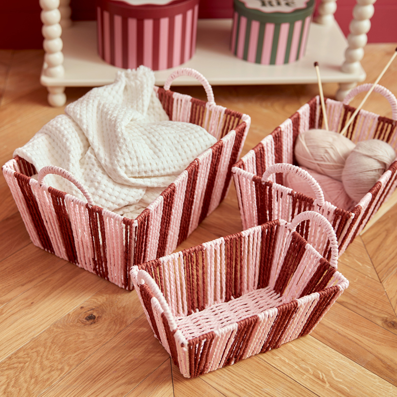 Καλάθια Αποθήκευσης (Σετ 3τμχ) A-S Cheri 211512