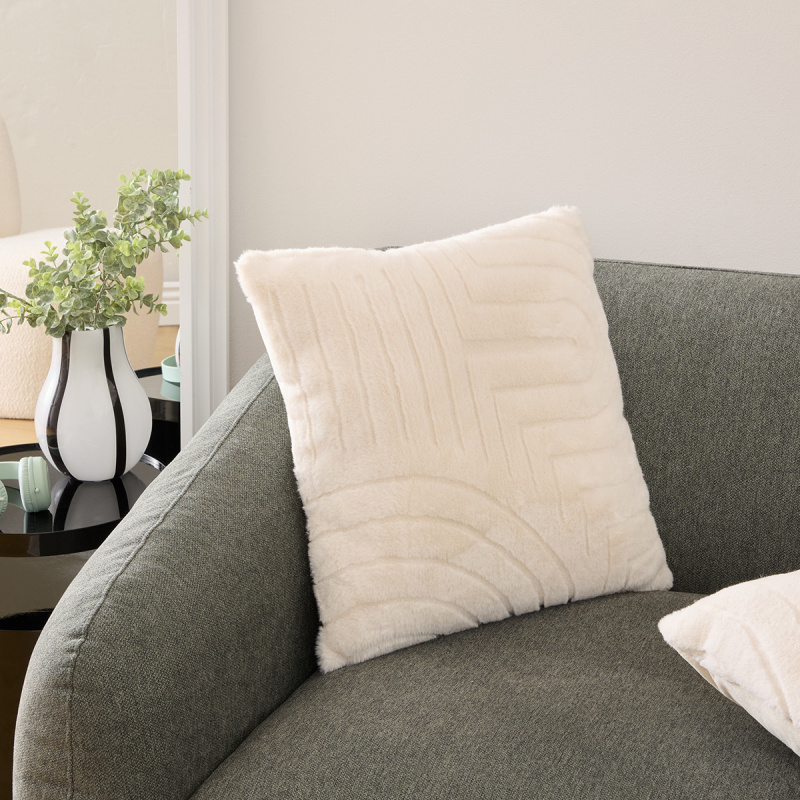 Διακοσμητικό Μαξιλάρι Γούνινο (45x45) A-S Arka 212411