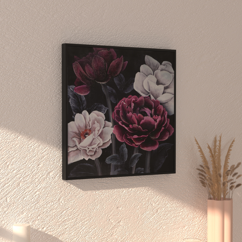 Πίνακας Με Κορνίζα (58x58) A-S Flower 169421