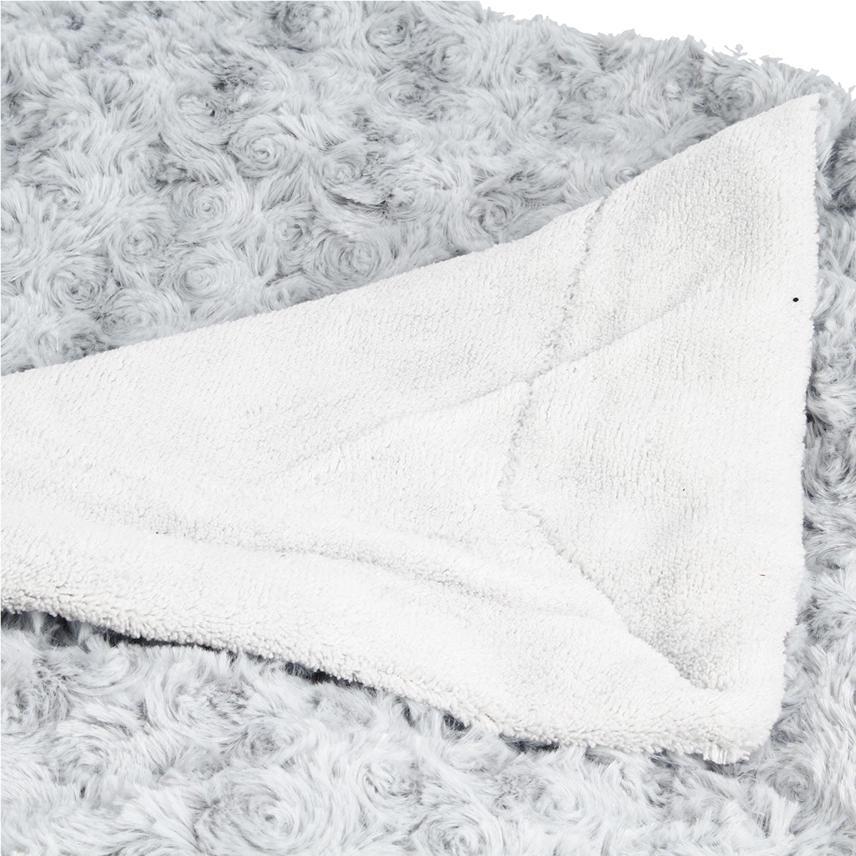 Γούνινη Κουβέρτα Καναπέ (120X160) A-S Boucle L Grey 131501B Home Λευκά Είδη Σαλονιού Κουβέρτες Spitishop