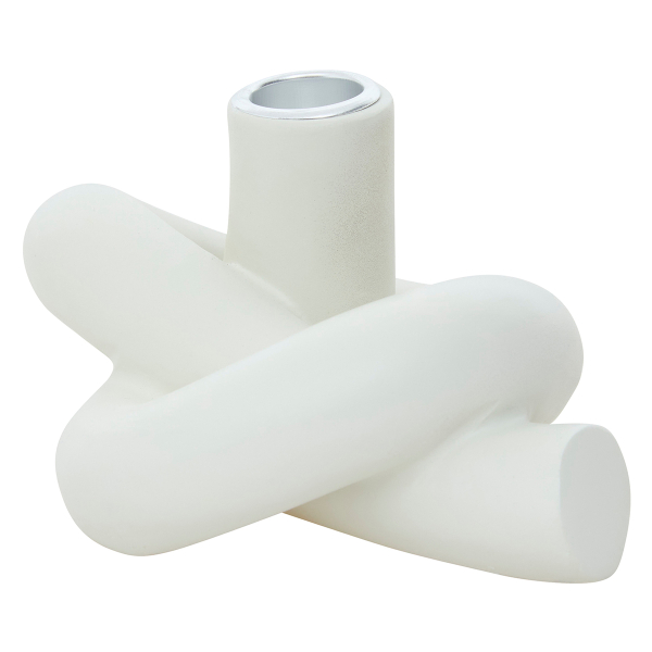 Κηροπήγιο (16x8x12) A-S Flow 210194 White