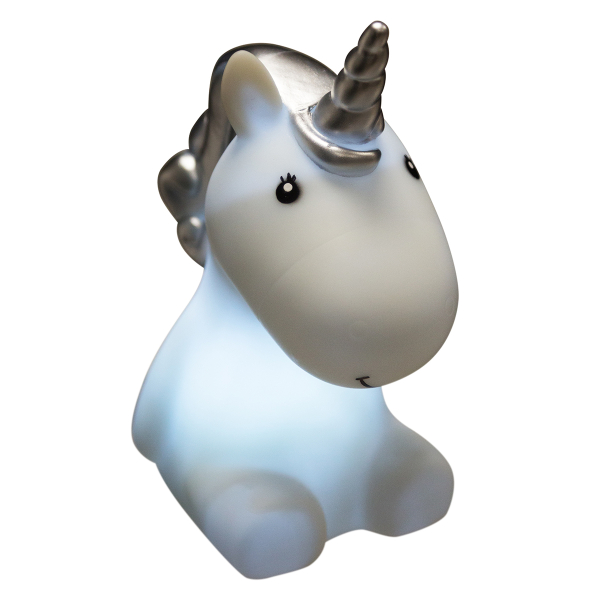 Παιδικό Φωτάκι Νυκτός LED A-S Unicorn 158505 Silver