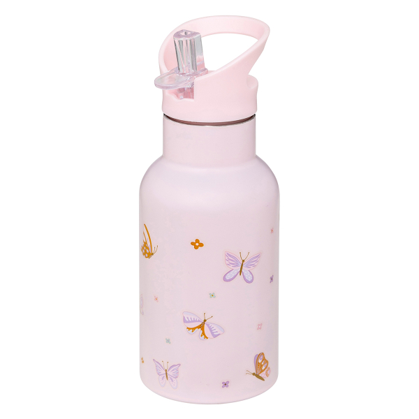 Παγούρι 350ml Με Καλαμάκι A-S Bottle 203763A Pink