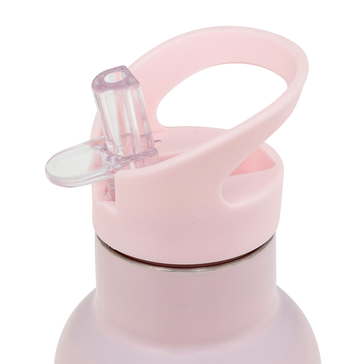 Παγούρι 350Ml με Καλαμάκι A-S Bottle 203763A Pink Home Παιδικά Είδη Φαγητού & Αξεσουάρ Σερβιρίσματος Spitishop